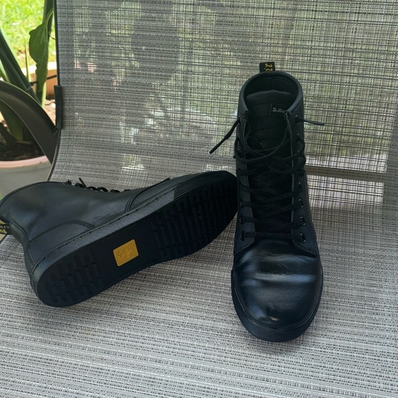 Dr. Martens Black Leather Ankle Boots - Picture 3 of 12